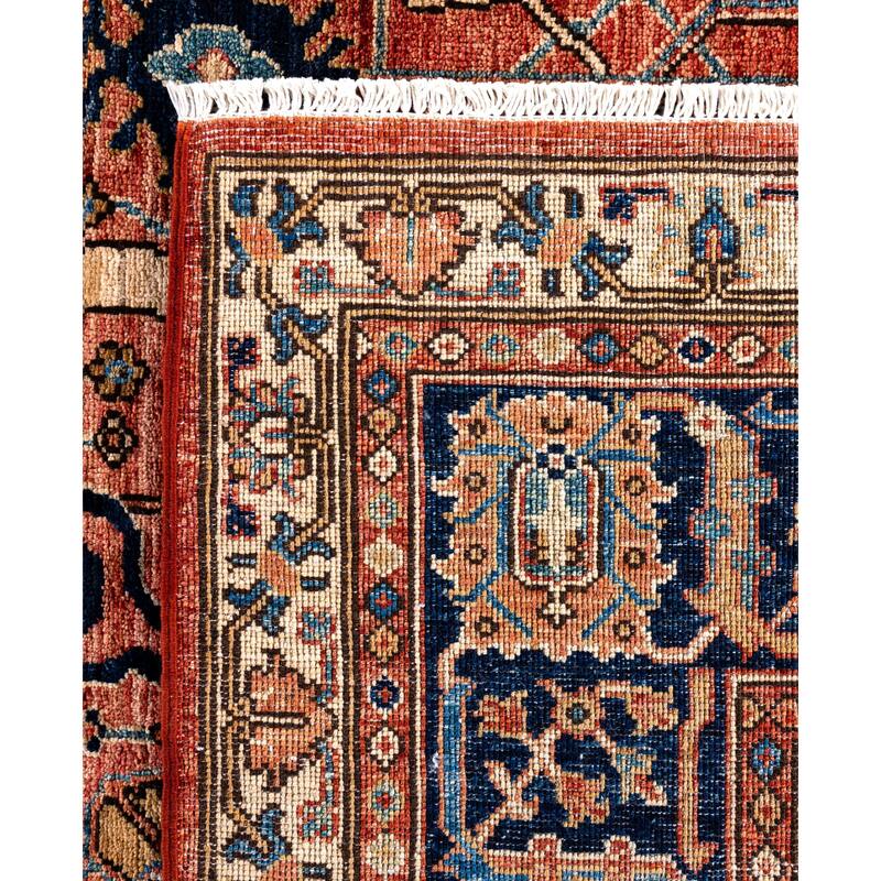 Serapi One-of-a-Kind Hand-Knotted Area Rug - Red - 8' 3" x 10' 0"