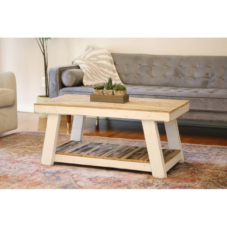 Modern Aztec A-Frame Coffee Table