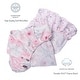 preview thumbnail 3 of 7, Bedtime Originals Floral Pink/Gray 2-Pack Fitted Crib/Toddler Sheet Set- Flower - Crib