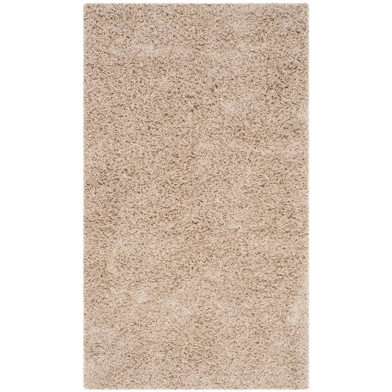 SAFAVIEH Athens Bharati Ilaha 1.5-inch Thick Rug - 3' x 5' - Beige