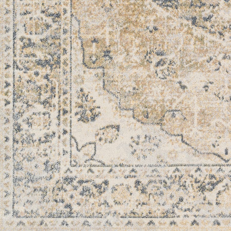 Livabliss Lillian Machine Washable Vintage Area Rug