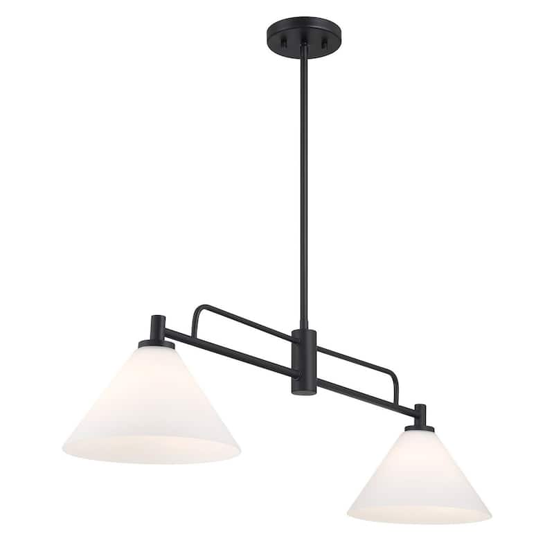 2-Light Chandelier By Trade Winds