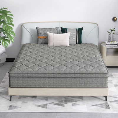 14 Inch Hybrid Mattress in a Box with Gel Memory Foam
