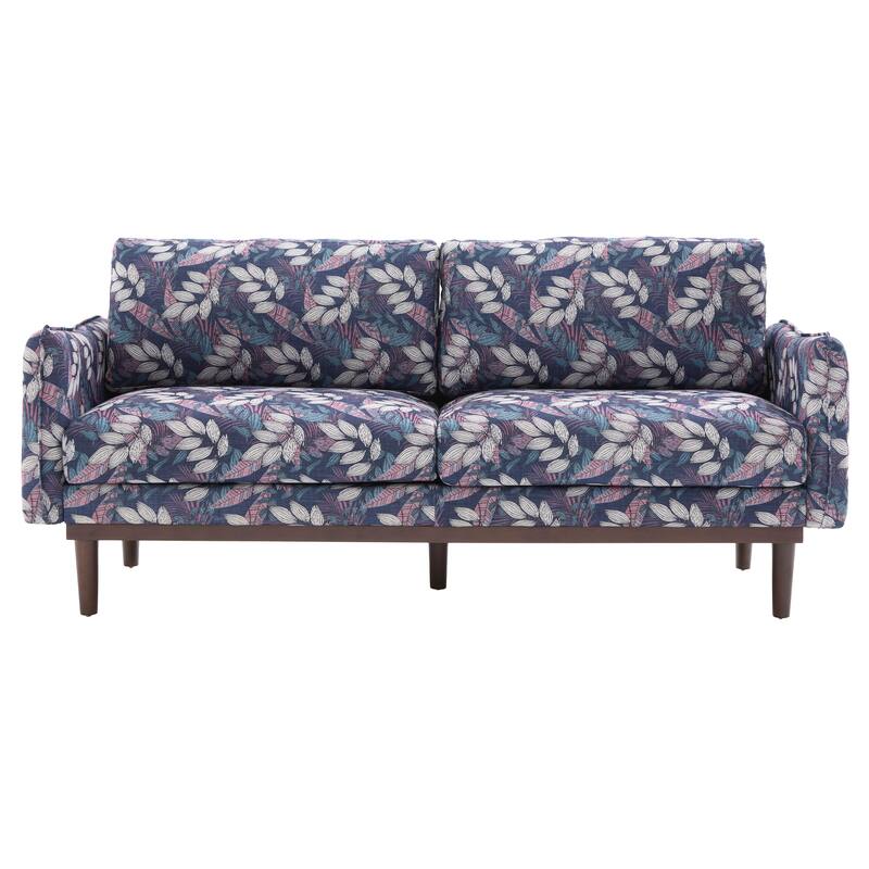 Christopher Knight Home - Lovina Modern Upholstered Loveseat Sofa with Spacious Seating and High-Density Cushioning.