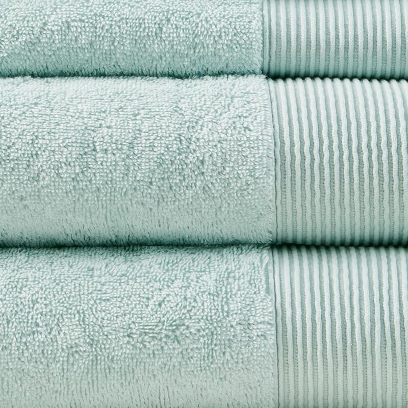 Cotton Tencel Blend Antimicrobial 6 Piece Towel Set