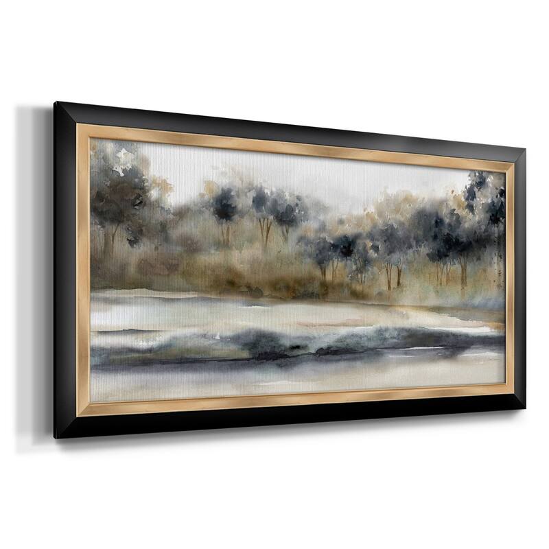 Silent River Premium Framed Canvas- Ready to Hang