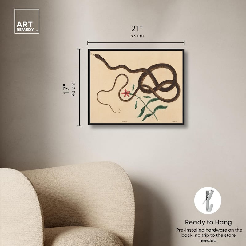 The Coach Whip Snake 1743 Canvas by Art Remedy