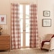 preview thumbnail 2 of 6, SAFAVIEH Hyland Blackout Window Curtain Panel Treatment (Single) Pink - 52"x 84"