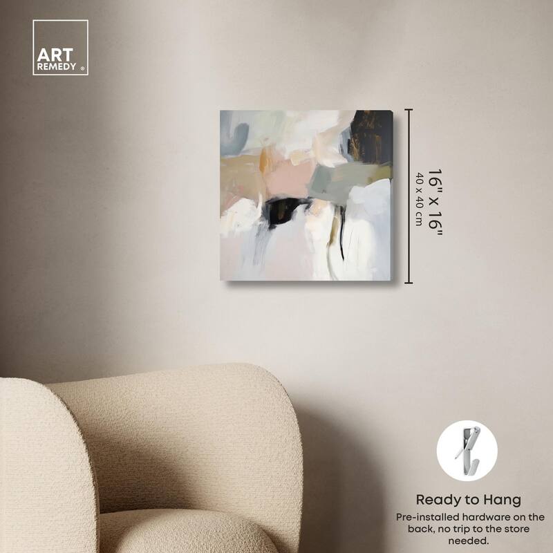 Softened Encounters I Canvas by Art Remedy, Gallery Wrapped