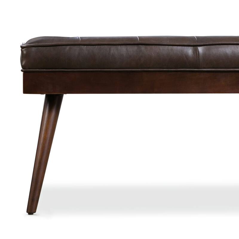 Poly & Bark Luca Bench - Full Grain Genuine Italian Leather