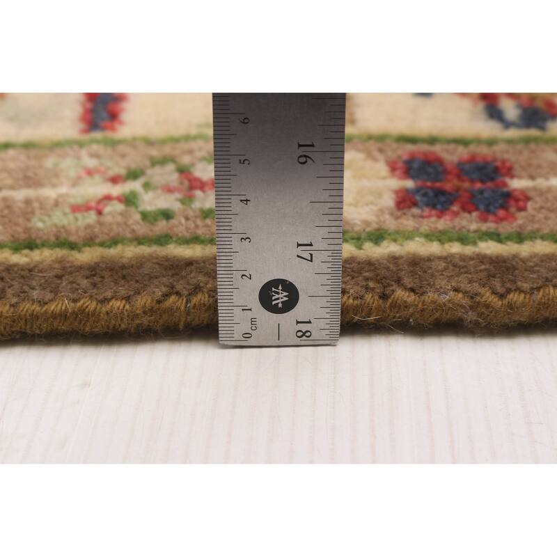 ECARPETGALLERY Hand-knotted Serapi Heritage Brown Wool Rug - 7'11 x 10'4