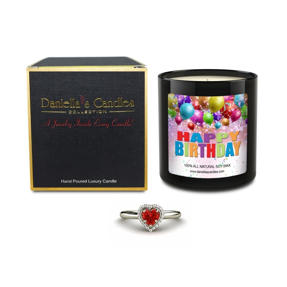 Surprise jewelry in candles top