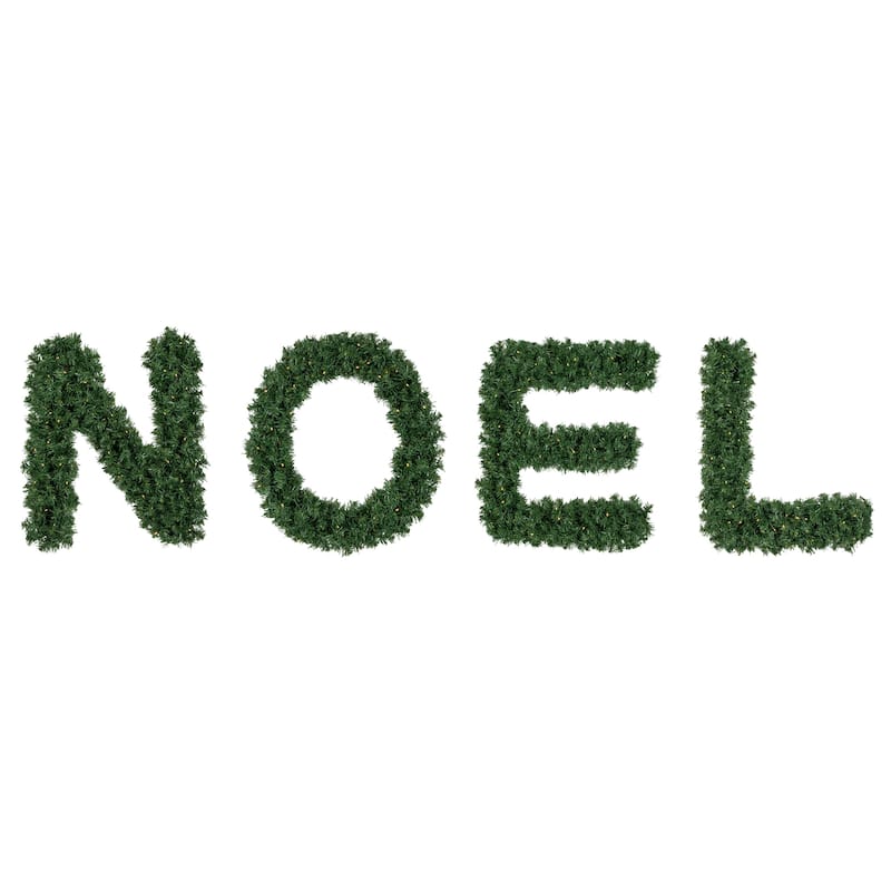 Pre-Lit Noel Artificial Pine Christmas Yard Decoration - 5.5' - Green