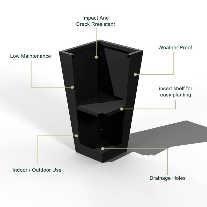 Metal Planters for Outdoor Plants Planter Box