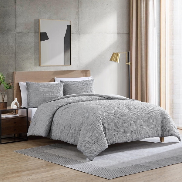 新作ウエア Kenneth Cole Set Comforter Reversible Lines Wavy Serenity テープ・マスキングテープ