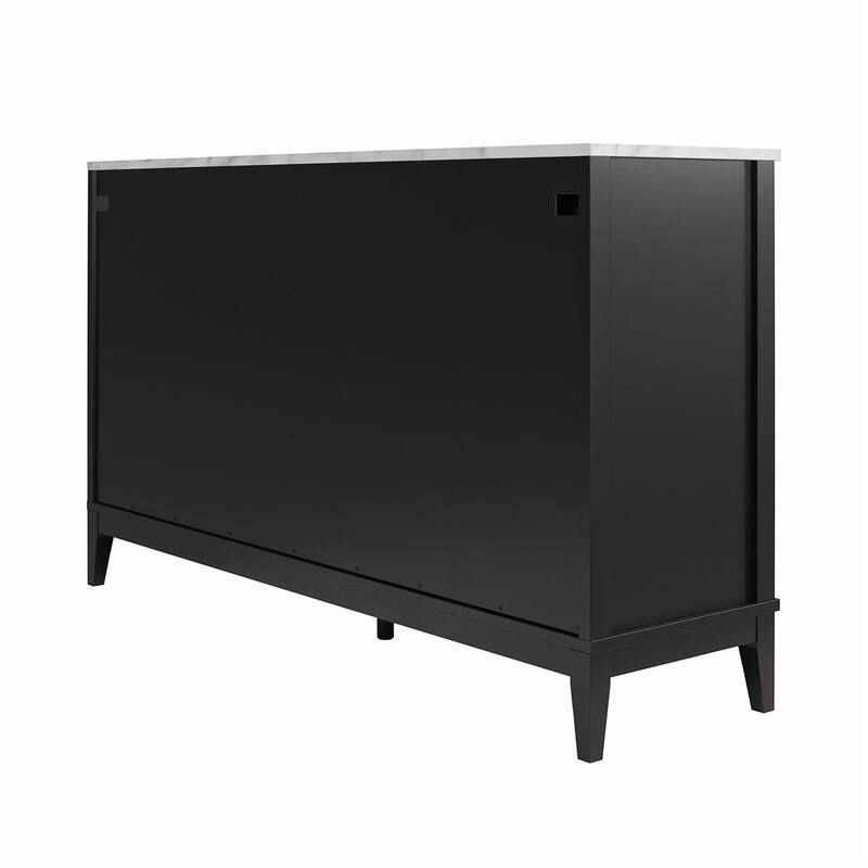 Ameriwood Home Madison Lane Wide 6 Drawer Dresser