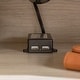preview thumbnail 21 of 28, Middlebrook Fluted Glass 2 Door USB Nightstand, Set of 2