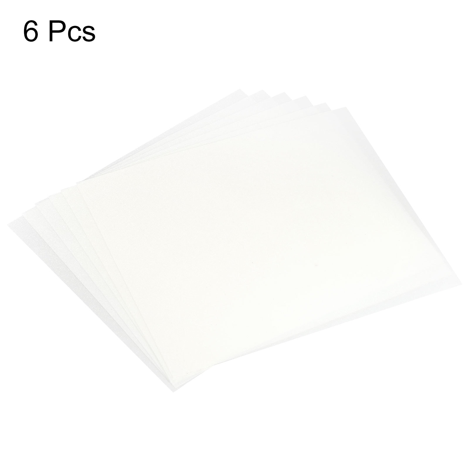 Glitter Heat Transfer Vinyl White 11.8 x 9.8 for T-Shirt 6Pcs - Bed Bath  & Beyond - 36405001