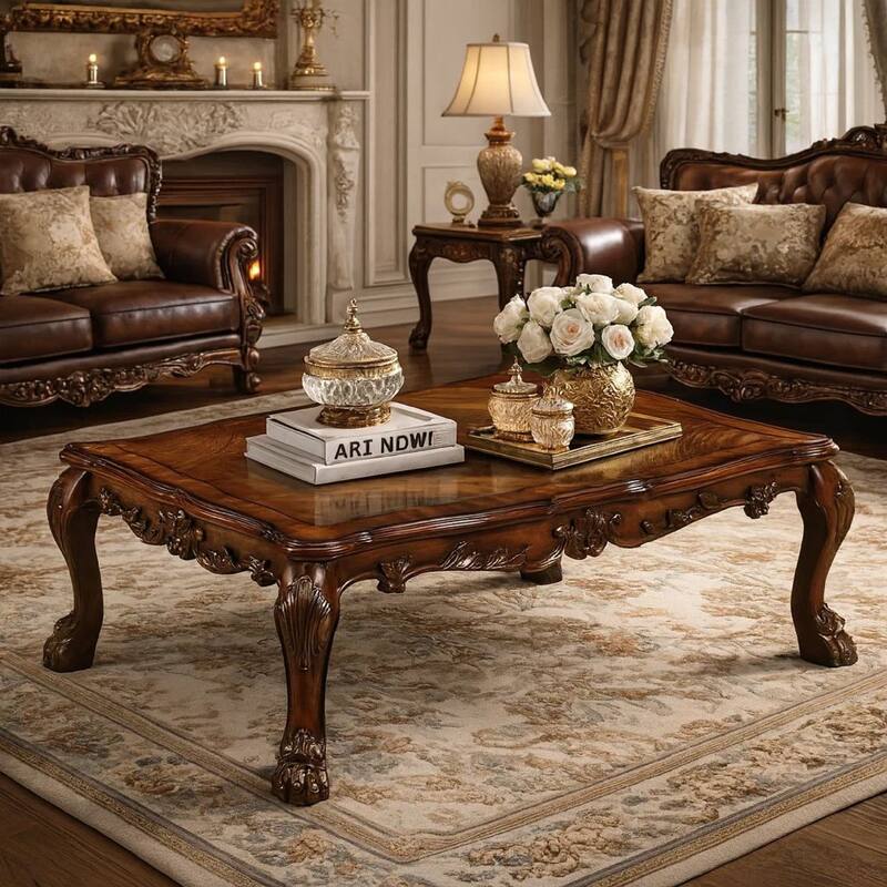 Dresden Coffee Table, Cherry Oak