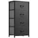 Modern 4/8/10-drawer Bedroom Fabric Dresser Storage Tower with Wood Top