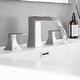 preview thumbnail 32 of 34, Double Handle Three-Hole Bath Waterfall Faucet with Drain
