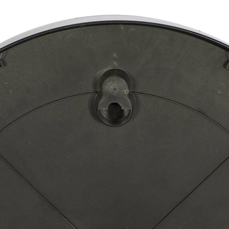 Glass Contemporary Wall Clock 20 x 20 x 2 - 20 x 2 x 20