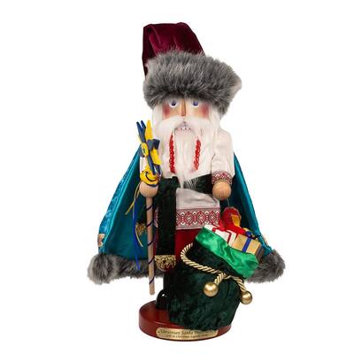Kurt Adler Steinbach Ukrainian Star Santa Nutcracker - Multicolored