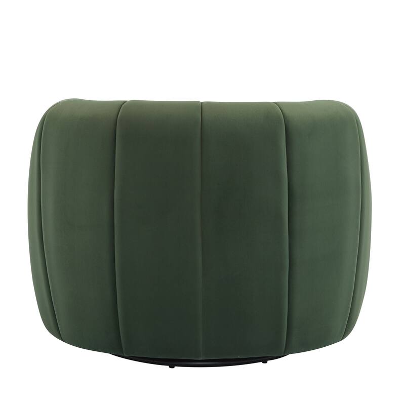 Monroe Indoor Modern Swivel Club Chair by Christopher Knight Home