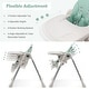 preview thumbnail 7 of 17, Gymax Baby High Chair Folding Baby Dining Chair w/ Adjustable Height &