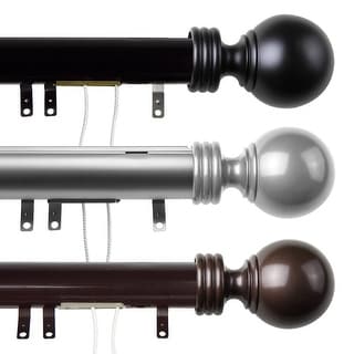 InStyleDesign Globe Decorative Traverse Adjustable Rod