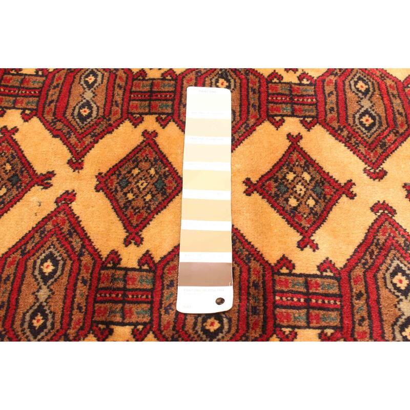 ECARPETGALLERY Hand-knotted Teimani Light Brown Wool Rug - 3'1 x 4'9