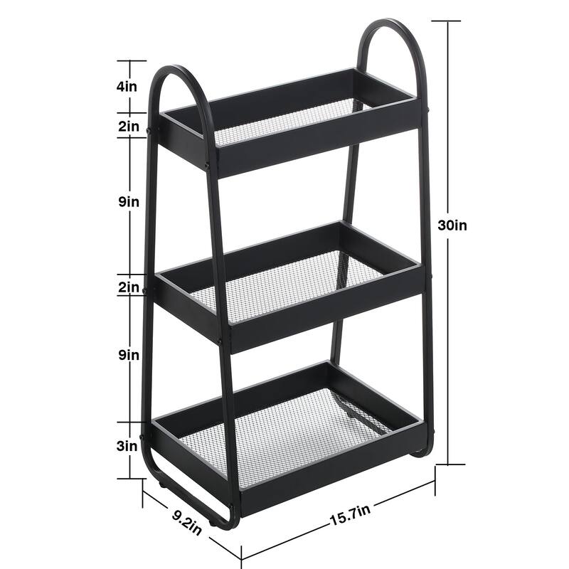 3-layer Iron Mesh Rack