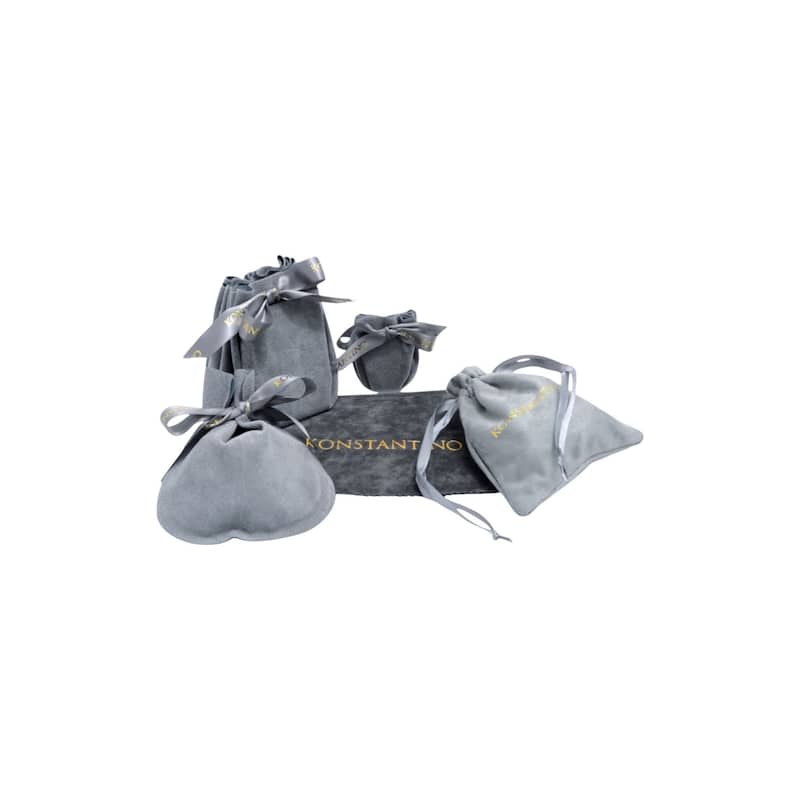 Konstantino Sterling Silver & 18K Yellow Gold, Diamond Cuff Bracelet - 7