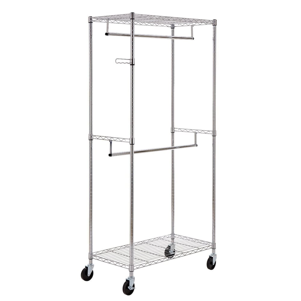 Amazonbasics garment rack clearance