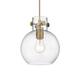 Option Brushed Brass / Clear