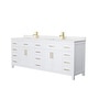 preview thumbnail 33 of 48, Beckett 84 Inch Double Vanity, Cultured Marble Top