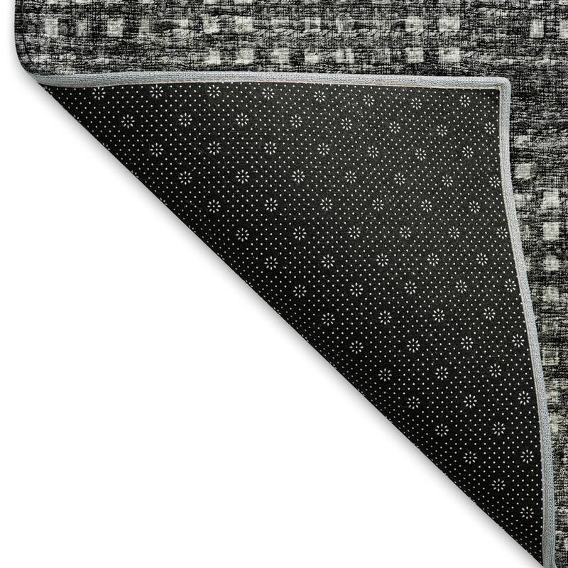 Premium Washable Super Soft Modern Houndstooth Mayfield Rug
