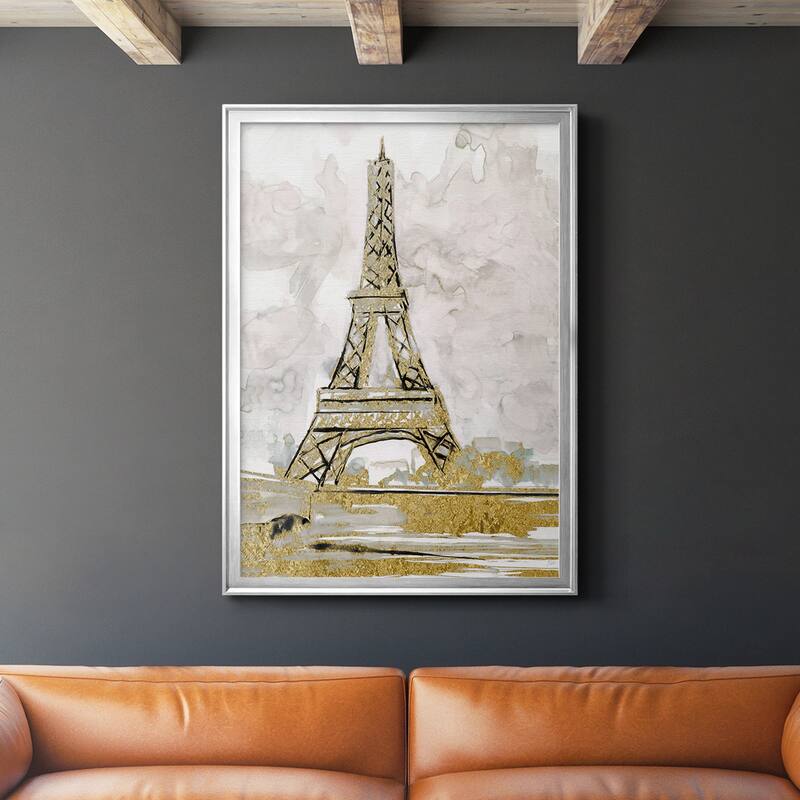 Eiffel Tower Glitz Premium Framed Print - Ready to Hang