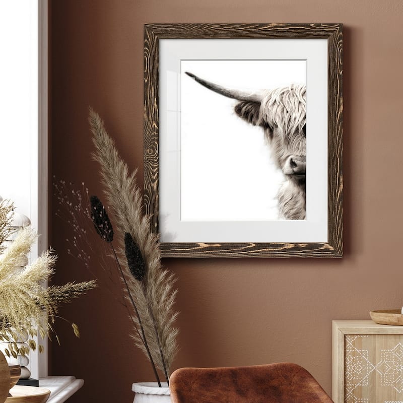 Highland Cattle-Premium Framed Print - Ready to Hang