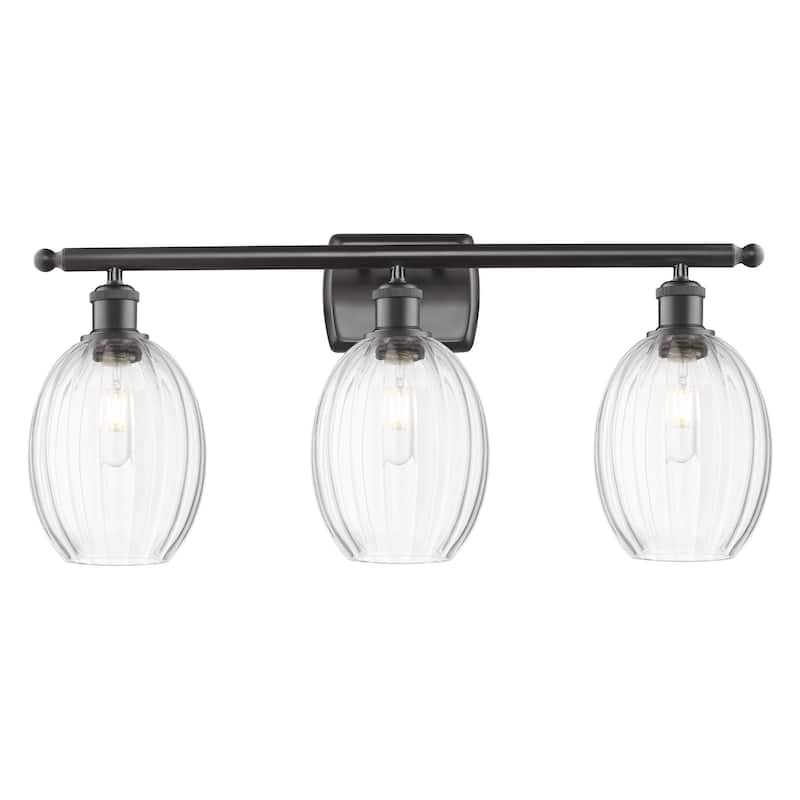 Innovations Lighting 516-3W-12-27 Preston Vanity Preston 3 Light 27" - Oil Rubbed Bronze / Clear