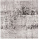 preview thumbnail 39 of 39, SAFAVIEH Craft Hertha Modern Abstract Rug 6'7" Square - Grey/Dark Grey - Square