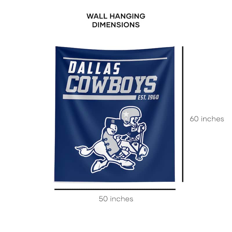 NFL Dallas Cowboys 40 YD Dash Legacy Wall Hanging - 50"x60"