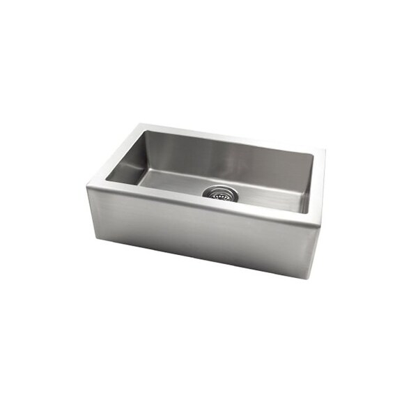 Jacuzzi As Ap10lxusum Astracast Apron Front Stainless Steel Single Bowl Kitchen Sink