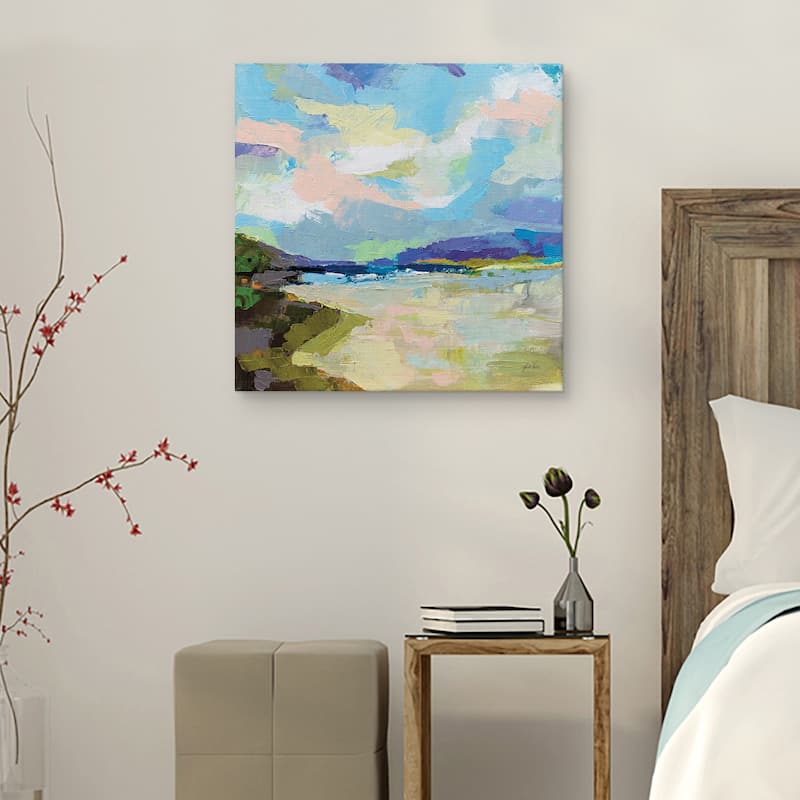 The Shore by Jeanette Vertentes Canvas Art Print