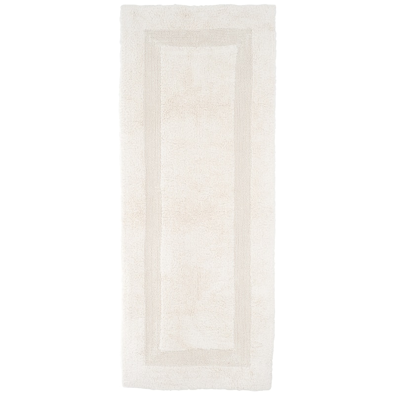 Bath Mat - 60x24-Inch Plush Cotton Bathroom Runner by Windsor Home