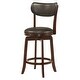 preview thumbnail 19 of 22, Irvi Traditional Rubberwood 3-Piece Barstool Counter Height Dining Set by Furniture of America