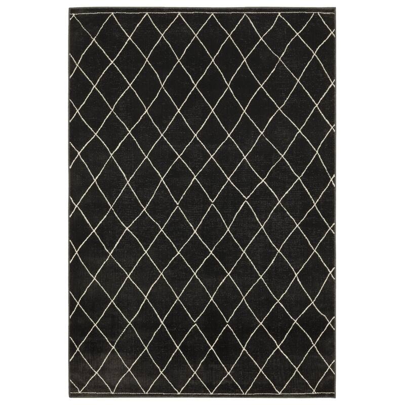 HomeRootsTrellis Transitional Rectangle Area Rug