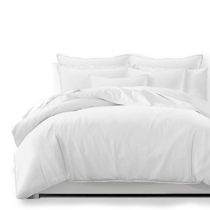 Braxton White Coverlet and Pillow Sham(s) Set