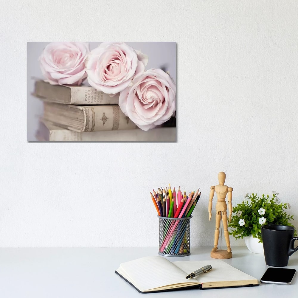 iCanvas "Vintage Roses" by Symposium Design Canvas Print