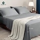 preview thumbnail 2 of 52, CHUN YI Cotton Tencel Bedding Set Fitted Sheet Flat Sheet Pillowcases